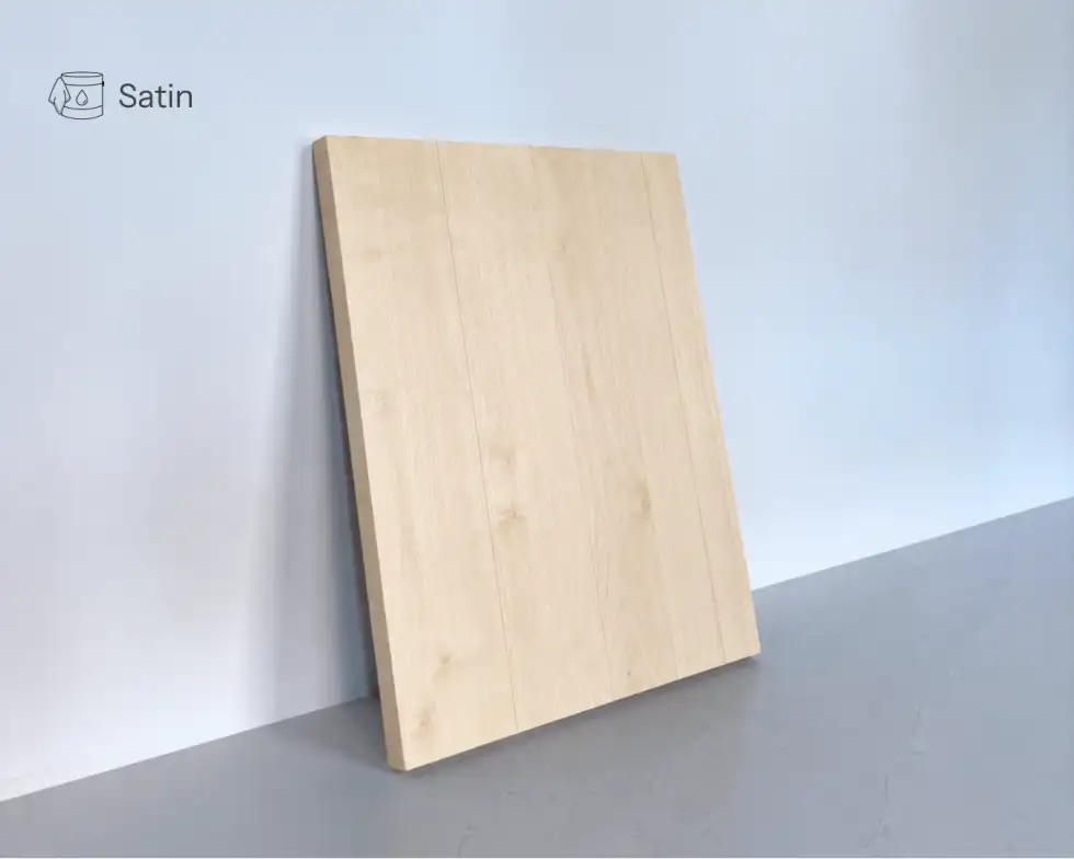 Merisier satin slab